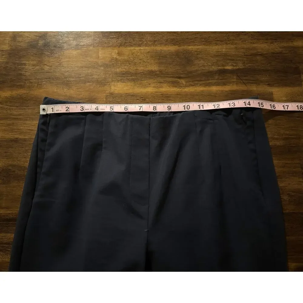 J. Jill Women’s 8 Tall Pant 30 x 31 Cotton Stretch Trouser Elastic Waist Pull On